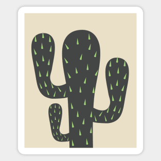 FUNNY CACTUS ILLUSTRATION Magnet